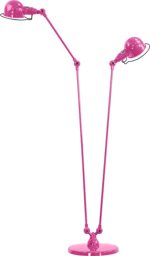 Lampadaire SIGNAL SI8380 de Jieldé, Rose Lampadaire SIGNAL SI8380 de Jieldé, Rose