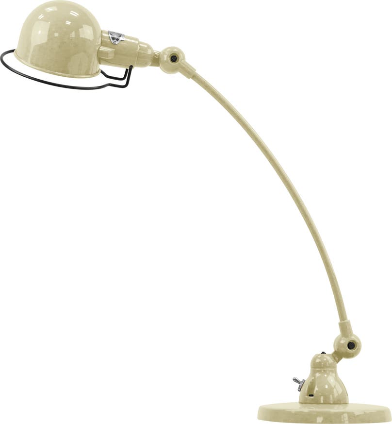 Lampe à poser SIGNAL COURBE SIC400 de Jieldé, Ivoire Lampe à poser SIGNAL COURBE SIC400 de Jieldé, Ivoire