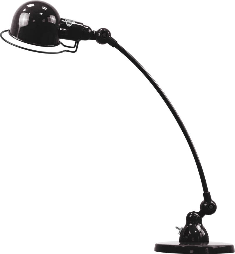 Lampe à poser SIGNAL COURBE SIC400 de Jieldé, Noir Lampe à poser SIGNAL COURBE SIC400 de Jieldé, Noir