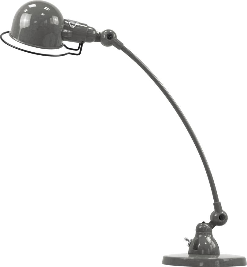 Lampe à poser SIGNAL COURBE SIC400 de Jieldé, Gris souris Lampe à poser SIGNAL COURBE SIC400 de Jieldé, Gris souris
