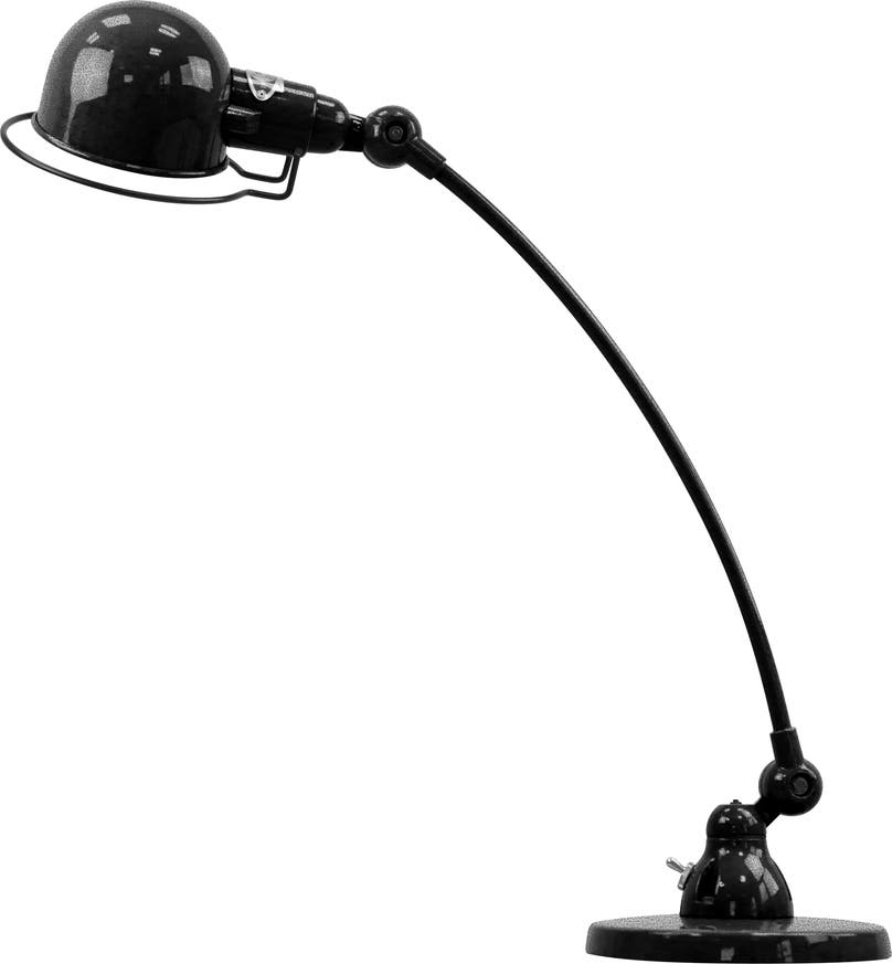 Lampe à poser SIGNAL COURBE SIC400 de Jieldé, Noir martelé Lampe à poser SIGNAL COURBE SIC400 de Jieldé, Noir martelé