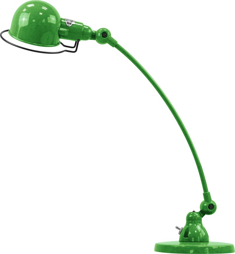 Lampe à poser SIGNAL COURBE SIC400 de Jieldé, Vert pomme Lampe à poser SIGNAL COURBE SIC400 de Jieldé, Vert pomme