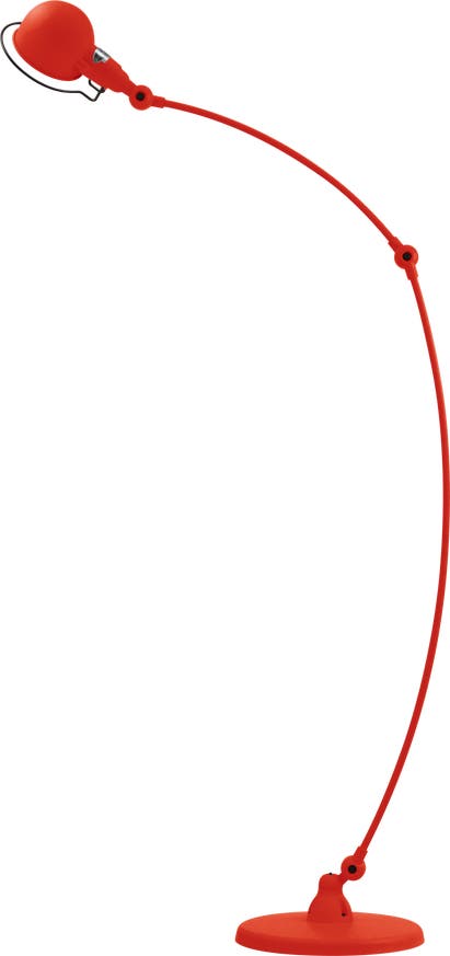 Liseuse SIGNAL COURBE SIC843 de Jieldé, Rouge mat Liseuse SIGNAL COURBE SIC843 de Jieldé, Rouge mat