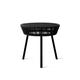 Table d'appoint de jardin LOOP SIDE, Noir 