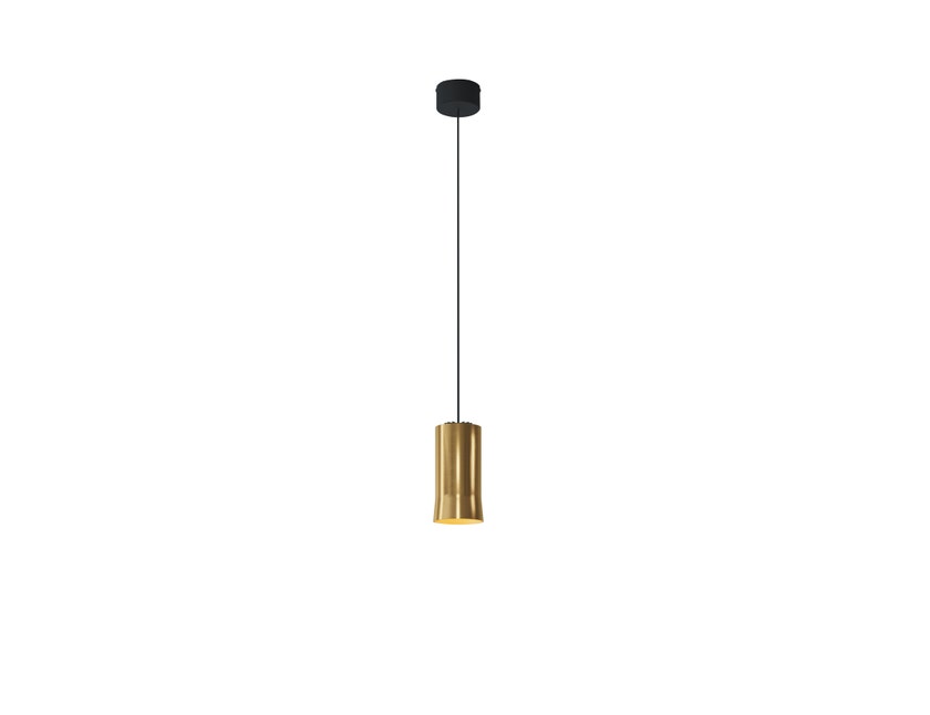 Suspension CIRIO SIMPLE Laiton Laiton / Métal Noir / Lin Blanc Suspension CIRIO SIMPLE Laiton Laiton / Métal Noir / Lin Blanc