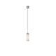 Suspension CIRIO SIMPLE Verre Blanc / Métal Blanc