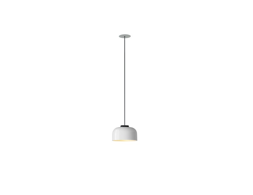 Suspension HEADHAT BOWL Ceramique Blanc / Métal Blanc Suspension HEADHAT BOWL Ceramique Blanc / Métal Blanc