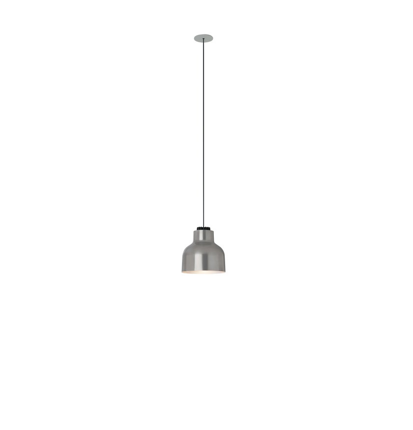 Suspension M64 Métal Blanc / Aluminium  Argenté