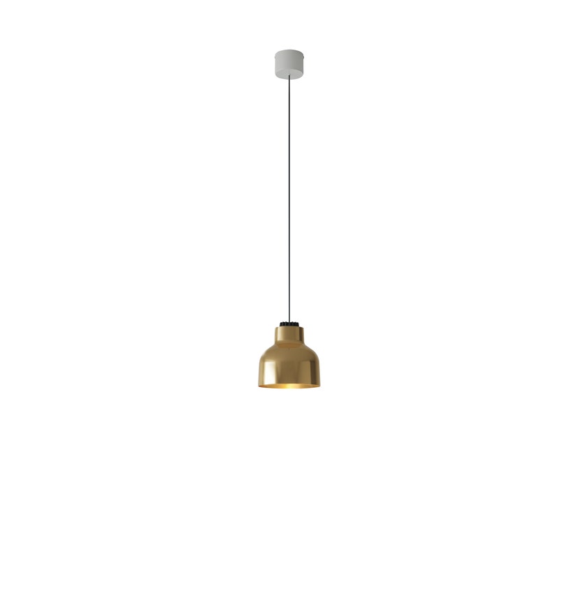 Suspension M64 Métal Blanc / Laiton Laiton
