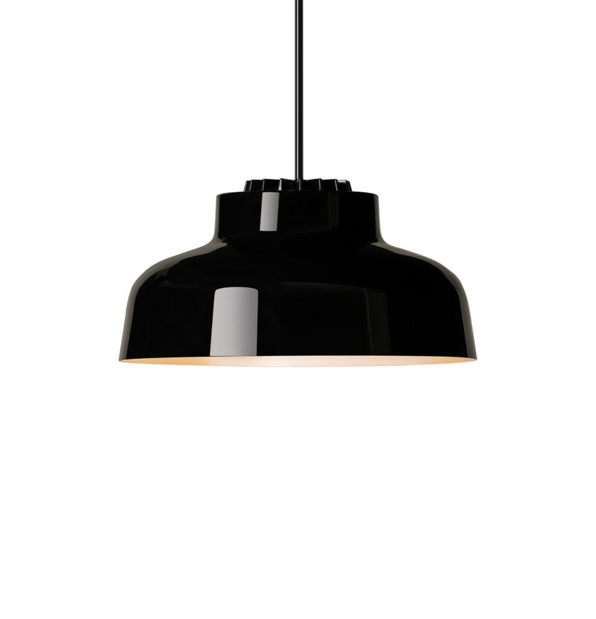 Suspension M64 COLOR Blanc Dimmable DALI Noir profond Câble 8 m