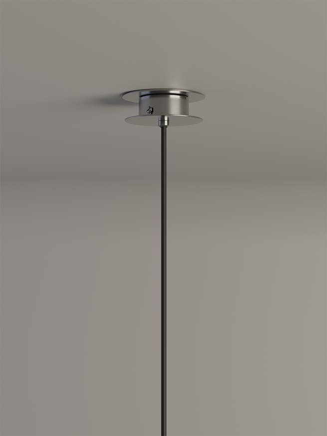 Suspension SÍSÍSÍ CILÍNDRICAS Ruban Naturel / Métal Nickel Suspension SÍSÍSÍ CILÍNDRICAS Ruban Naturel / Métal Nickel