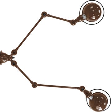 Suspension LOFT SKY4224 de Jieldé, Chocolat Suspension LOFT SKY4224 de Jieldé, Chocolat