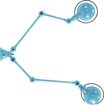 Suspension LOFT SKY4224 de Jieldé, Bleu pastel Suspension LOFT SKY4224 de Jieldé, Bleu pastel