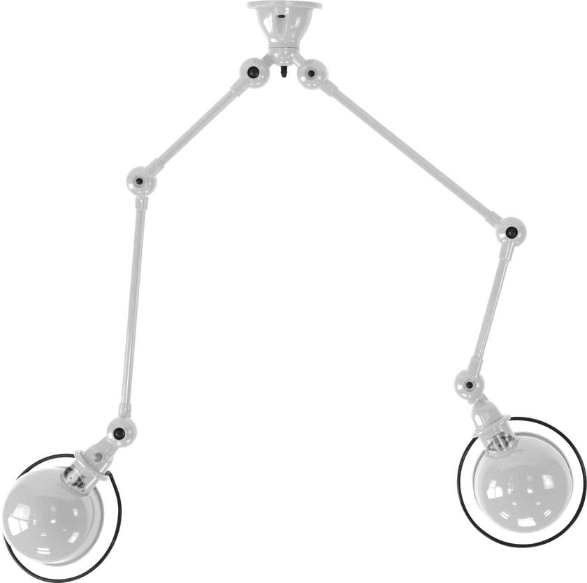 Suspension LOFT SKY4224 de Jieldé, Gris argent Suspension LOFT SKY4224 de Jieldé, Gris argent