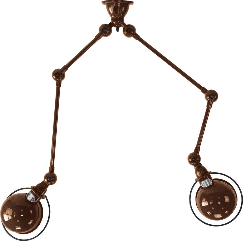 Suspension LOFT SKY4224 de Jieldé, Cuivre martelé Suspension LOFT SKY4224 de Jieldé, Cuivre martelé