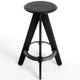TABOURET DE BAR SLAB DE TOM DIXON, NOIR