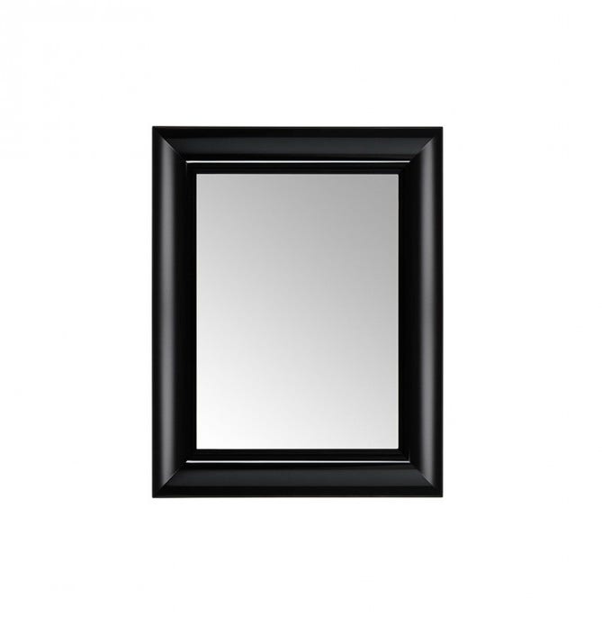 Miroir FRANCOIS GHOST de Kartell, 65 x 79 cm, Noir glacé