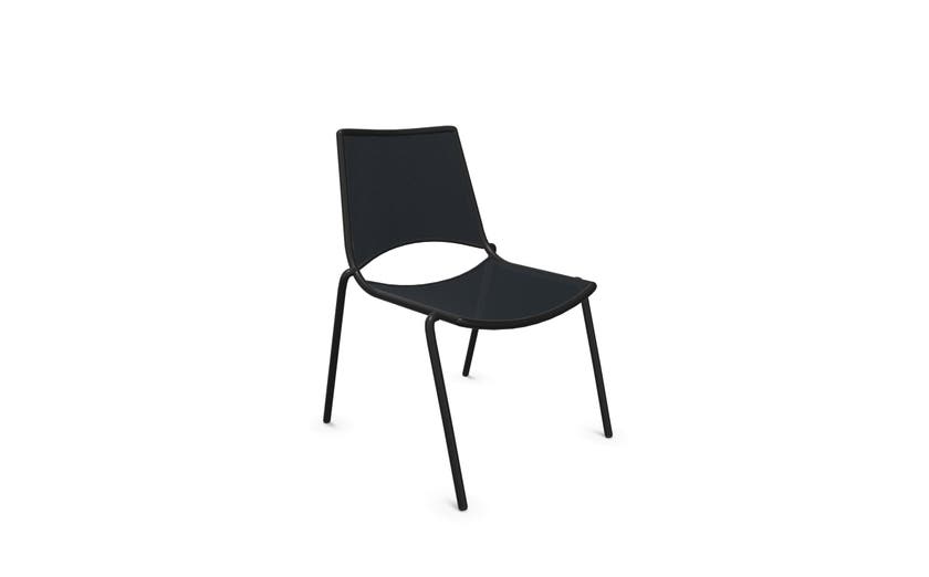 Chaise ALA de Emu, Noir Chaise ALA de Emu, Noir