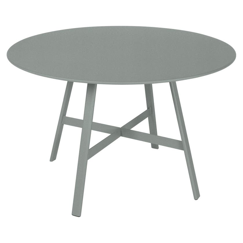 Table SO'O de Fermob, Ø.117cm, Gris lapilli Table SO'O de Fermob, Ø.117cm, Gris lapilli