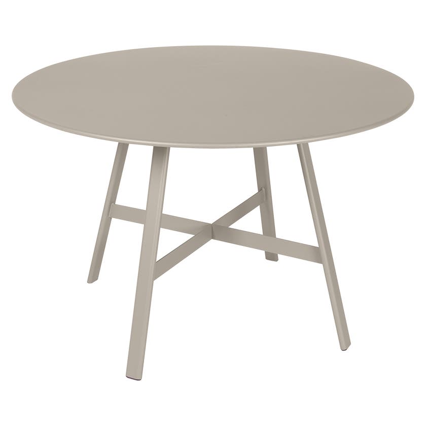 Table SO'O de Fermob, Ø.117cm, Muscade Table SO'O de Fermob, Ø.117cm, Muscade