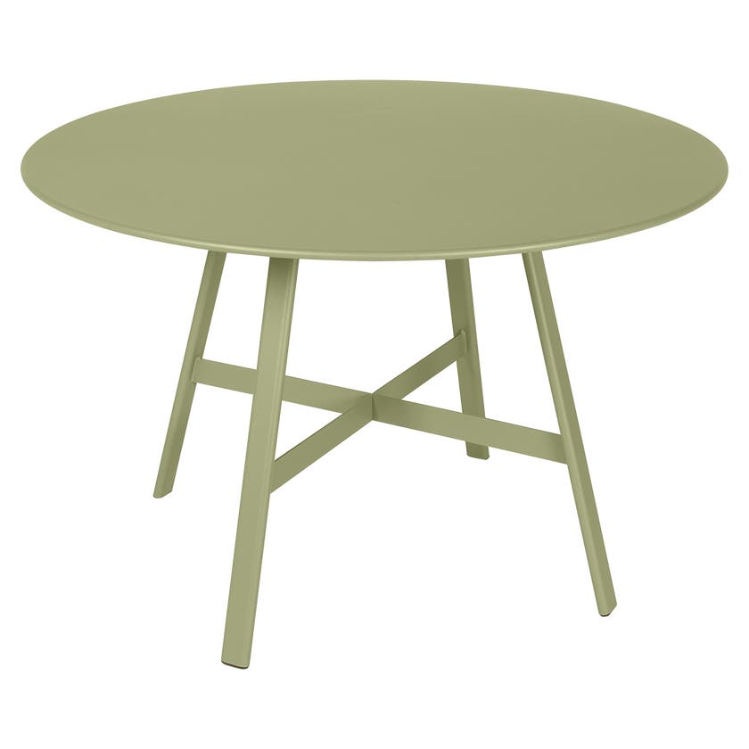 Table SO'O de Fermob, Ø.117cm, Tilleul Table SO'O de Fermob, Ø.117cm, Tilleul