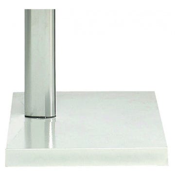 Socle medium pour parasol Shade + 6 dalles de béton, Blanc