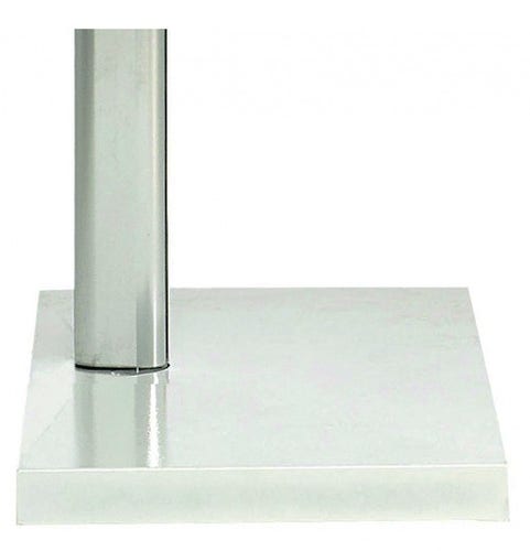 Socle medium pour parasol Shade + 6 dalles de béton, Blanc