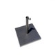 Socle universel pour parasols de Vlaemynck, Acier laqué 28kg