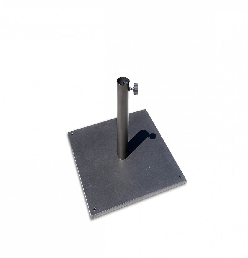 Socle universel pour parasols de Vlaemynck, Acier laqué 28kg