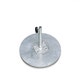 Socle universel pour parasols de Vlaemynck, Acier galvanisé, ∅.30 mm