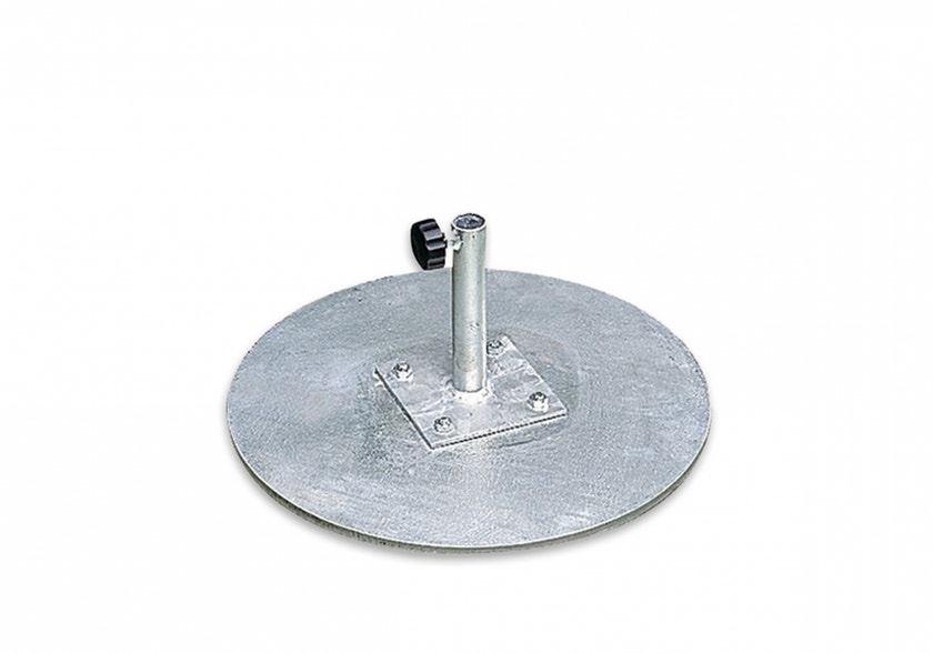 Socle universel pour parasols de Vlaemynck, Acier galvanisé, ∅.30 mm Socle universel pour parasols de Vlaemynck, Acier galvanisé, ∅.30 mm