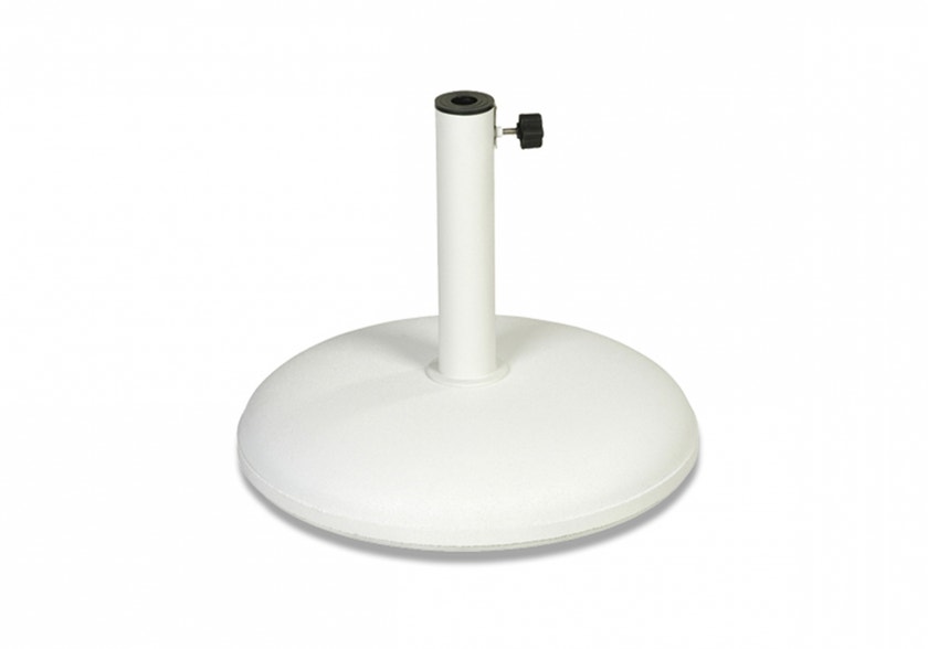 Socle universel pour parasols de Vlaemynck, Béton 30kg, Blanc Socle universel pour parasols de Vlaemynck, Béton 30kg, Blanc