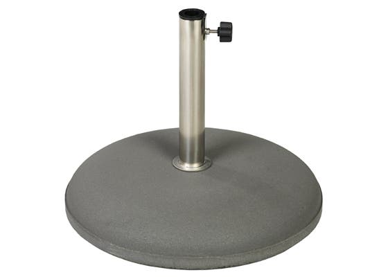 Socle universel pour parasols de Vlaemynck, Béton 30kg, Anthracite Socle universel pour parasols de Vlaemynck, Béton 30kg, Anthracite