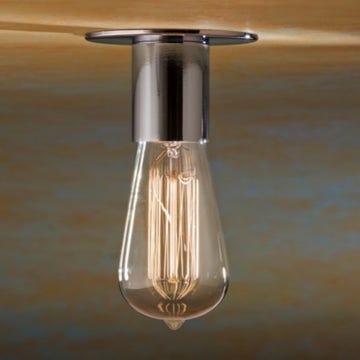 Socle de lampe Nautic COD bronze chromé