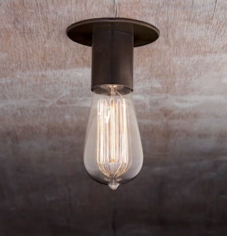 Socle de lampe Nautic COD bronze antique