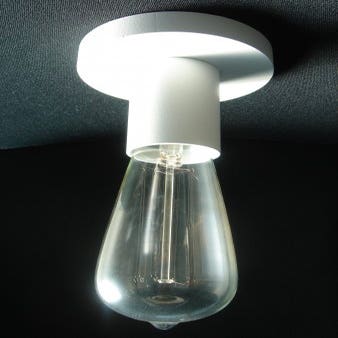 Socle de lampe Nautic COD D laqué blanc