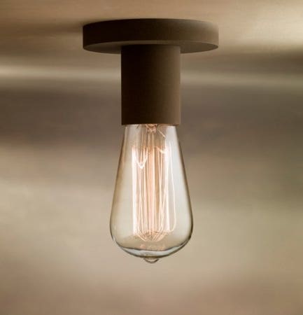 Socle de lampe Nautic COD D laqué bronze