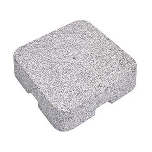 Socle en granit naturel Z, 40 kg, Pierre naturel, Sans tube de fixation
