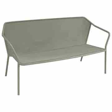 SOFA 2 PLACES DARWIN GRIS VERT de EMU