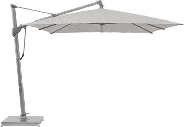 Parasol décentré SOMBRANO® S+ de Glatz, 300 x 300, Structure anthracite, Toile 652 Silver Parasol décentré SOMBRANO® S+ de Glatz, 300 x 300, Structure anthracite, Toile 652 Silver