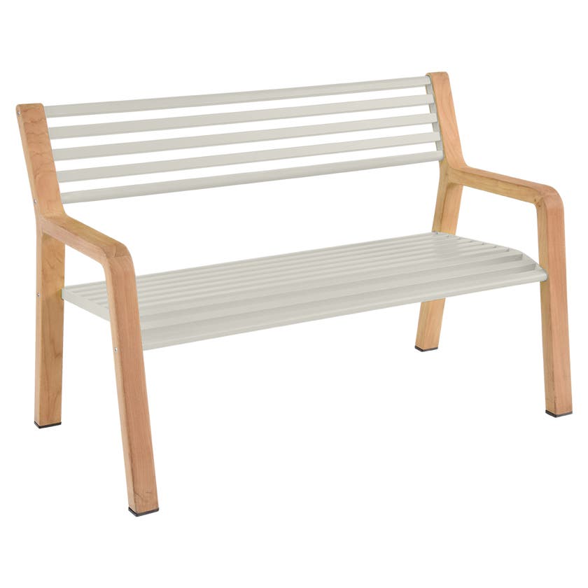 Banc SOMERSET de Fermob, Gris argile Banc SOMERSET de Fermob, Gris argile