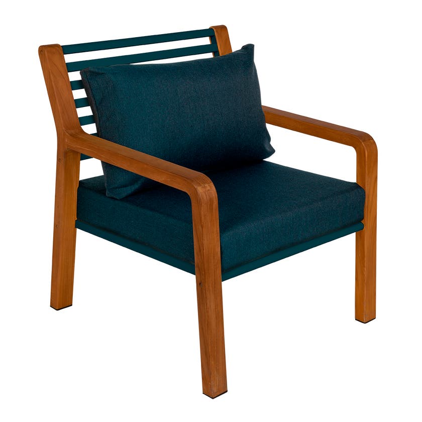 Fauteuil SOMERSET de Fermob, Bleu acapulco Fauteuil SOMERSET de Fermob, Bleu acapulco