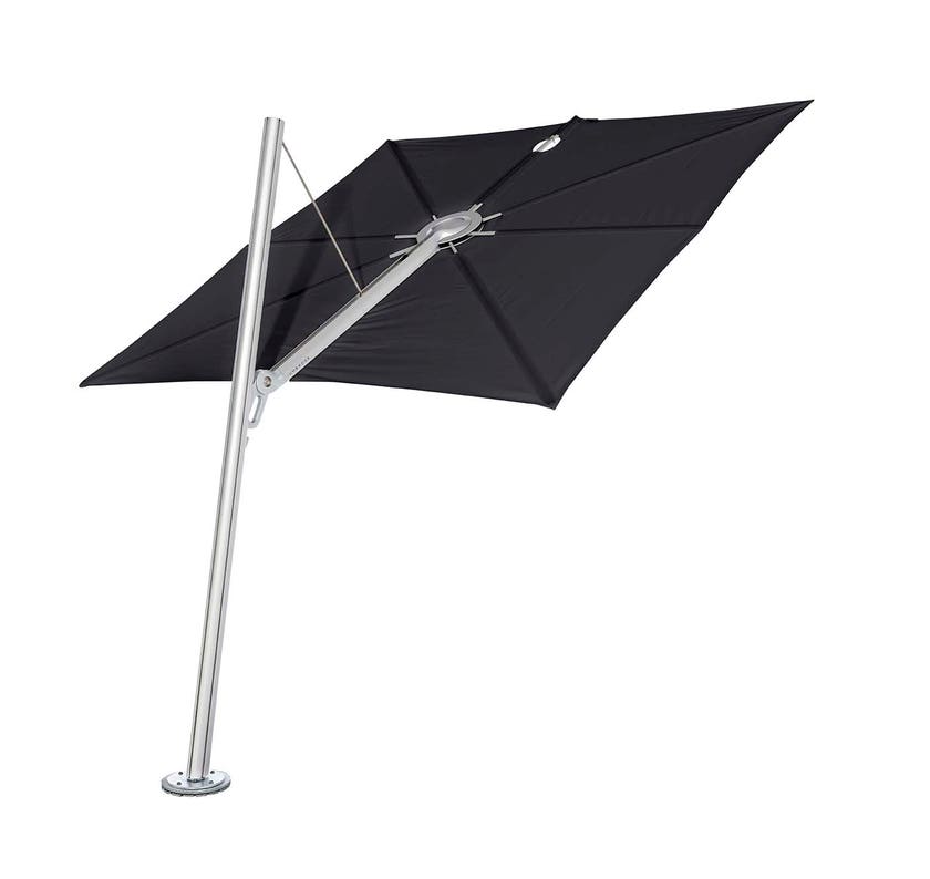 Parasol SPECTRA FORWARD 250 x 250 de Umbrosa, Chassis aluminium, Sunbrella Black Parasol SPECTRA FORWARD 250 x 250 de Umbrosa, Chassis aluminium, Sunbrella Black