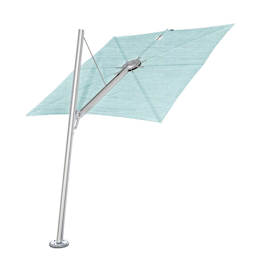 Parasol SPECTRA FORWARD 250 x 250 de Umbrosa, Chassis aluminium, Sunbrella Curaçao
