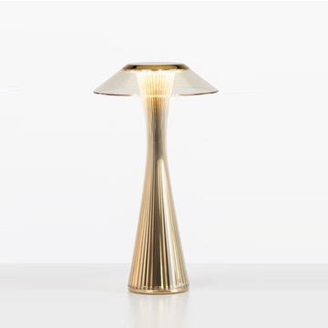 Lampe à poser SPACE de Kartell, Doré