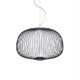 SUSPENSION SPOKES 3, Graphite, MyLight de FOSCARINI