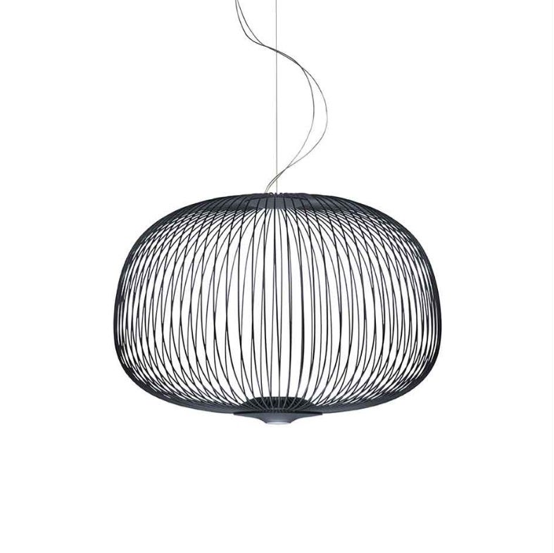 SUSPENSION SPOKES 3, Graphite, MyLight de FOSCARINI SUSPENSION SPOKES 3, Graphite, MyLight de FOSCARINI