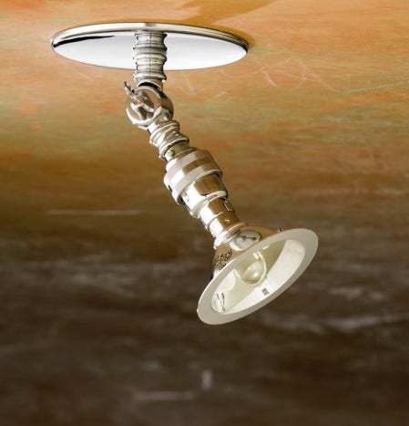 Spot orientable Nautic LILLEY RECESSED SPOT bronze chromé