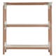 ÉTAGÈRE STEELWOOD, 3 plateaux, 1 module de MAGIS