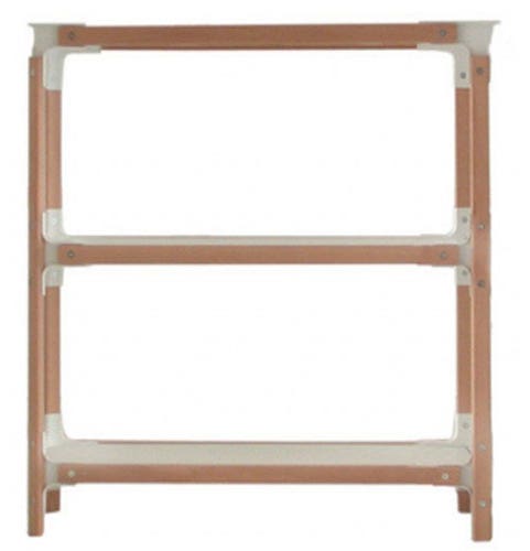 ÉTAGÈRE STEELWOOD, 3 plateaux, 1 module de MAGIS